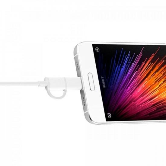 Cabo USB TIPO Com MICRO USB 30 CM Branco Xiaomi por 35,00 à vista no boleto/pix ou parcele em até 1x sem juros. Compre na loja Mundomax!