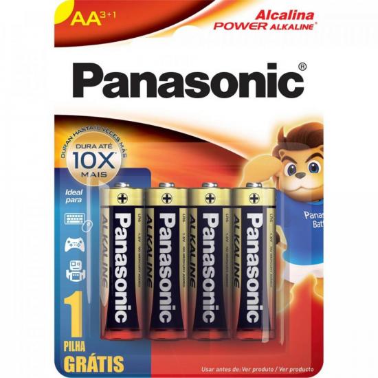 Pilha Alcalina AA 1,5V L4P3 PANASONIC (cartela c/ 4 uni.) por 9,99 à vista no boleto/pix ou parcele em até 1x sem juros. Compre na loja Mundomax!