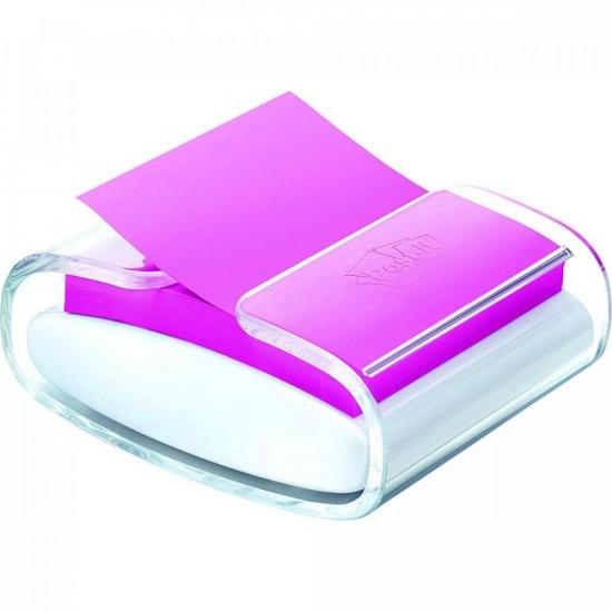 Porta Blocos de Notas Adesivas 76 X 76MM Transparente/Branco 3M por 41,90 à vista no boleto/pix ou parcele em até 1x sem juros. Compre na loja Mundomax!