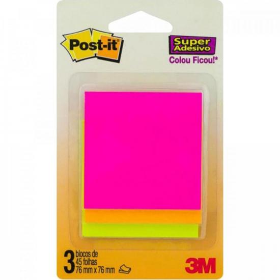 Blocos de Notas Adesivas Post-it 76 mm x 76 mm c/ 3 CASCATA 3M por 14,90 à vista no boleto/pix ou parcele em até 1x sem juros. Compre na loja Mundomax!
