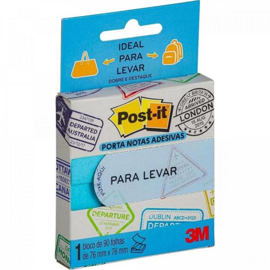 Notas para Levar POST-IT Azul 3M por 12,90 à vista no boleto/pix ou parcele em até 1x sem juros. Compre na loja Mundomax!