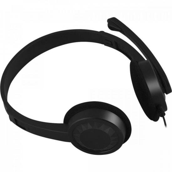 Headset C3Plus PH-02BK Com Microfone Preto por 43,00 à vista no boleto/pix ou parcele em até 1x sem juros. Compre na loja Mundomax!