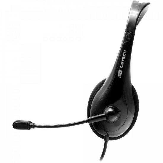 Headset com Microfone USB PH-310BK Preto C3TECH por 111,90 à vista no boleto/pix ou parcele em até 4x sem juros. Compre na loja Mundomax!