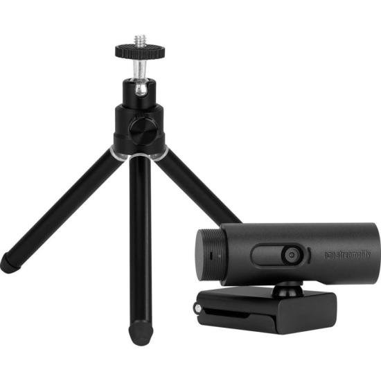 Webcam Streamplify Full HD 60FPS Preta por 532,00 à vista no boleto/pix ou parcele em até 10x sem juros. Compre na loja Mundomax!