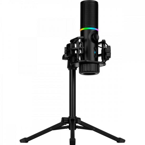 Microfone Gamer Streamplify Mic Tripod Com Tripé Preto RGB por 403,00 à vista no boleto/pix ou parcele em até 10x sem juros. Compre na loja Mundomax!
