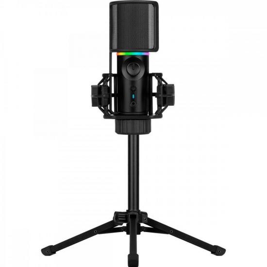 Microfone Gamer Streamplify Mic Tripod Com Tripé Preto RGB por 403,00 à vista no boleto/pix ou parcele em até 10x sem juros. Compre na loja Mundomax!