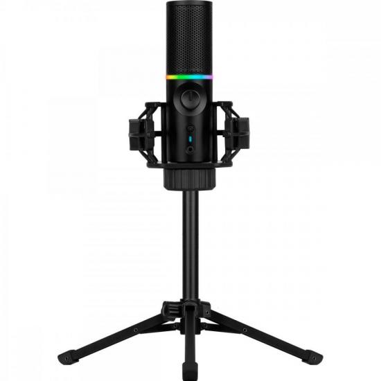 Microfone Gamer Streamplify Mic Tripod Com Tripé Preto RGB por 403,00 à vista no boleto/pix ou parcele em até 10x sem juros. Compre na loja Mundomax!