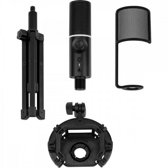 Microfone Gamer Streamplify Mic Tripod Com Tripé Preto RGB por 403,00 à vista no boleto/pix ou parcele em até 10x sem juros. Compre na loja Mundomax!