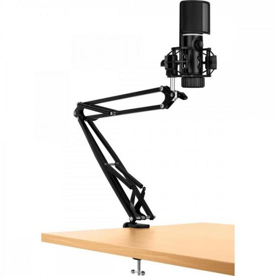 Microfone Gamer Streamplify Mic Arm Com Braço Flexível Preto RGB por 549,90 à vista no boleto/pix ou parcele em até 10x sem juros. Compre na loja Streamplify!