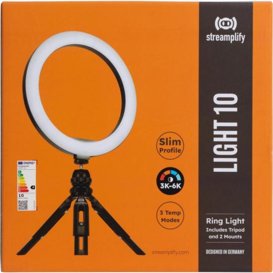 Ring Light 10 Streamplify por 159,90 à vista no boleto/pix ou parcele em até 6x sem juros. Compre na loja Streamplify!