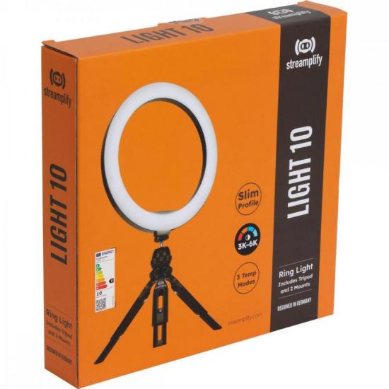 Ring Light 10 Streamplify por 159,90 à vista no boleto/pix ou parcele em até 6x sem juros. Compre na loja Streamplify!