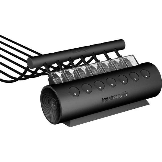 Hub USB 7 Portas 3.0 Streamplify Ctrl 7 Preto RGB por 459,90 à vista no boleto/pix ou parcele em até 10x sem juros. Compre na loja Streamplify!