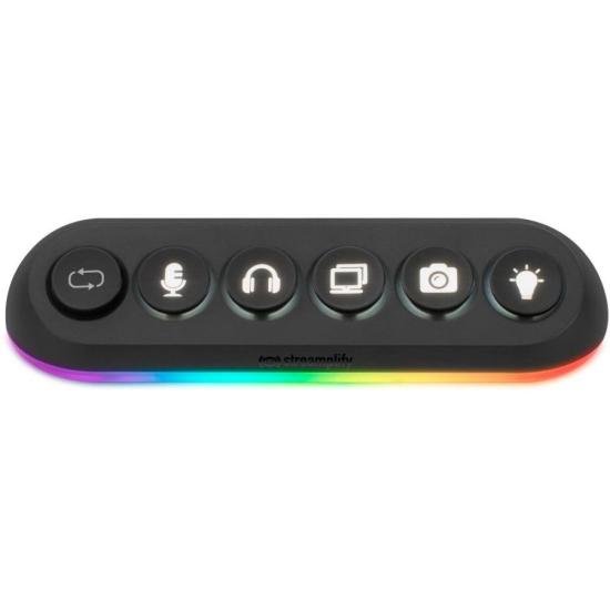 Hub USB 5 Portas 3.0 Streamplify Deck 5 Preto RGB por 430,00 à vista no boleto/pix ou parcele em até 10x sem juros. Compre na loja Mundomax!