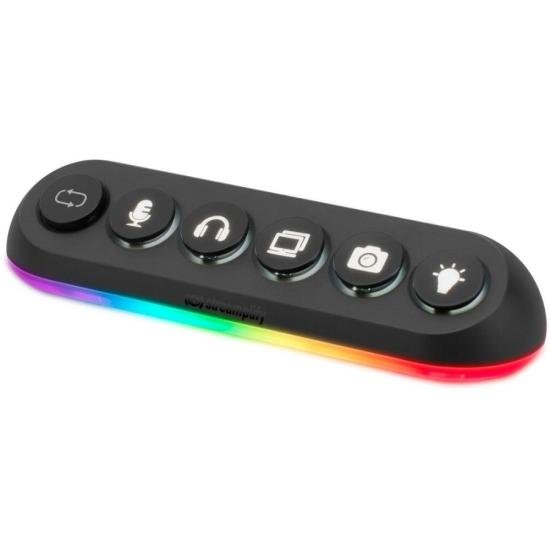 Hub USB 5 Portas 3.0 Streamplify Deck 5 Preto RGB por 430,00 à vista no boleto/pix ou parcele em até 10x sem juros. Compre na loja Mundomax!
