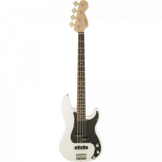 Contrabaixo SQUIER Affinity Olympic White por 2.649,99 à vista no boleto/pix ou parcele em até 12x sem juros. Compre na loja Mundomax!