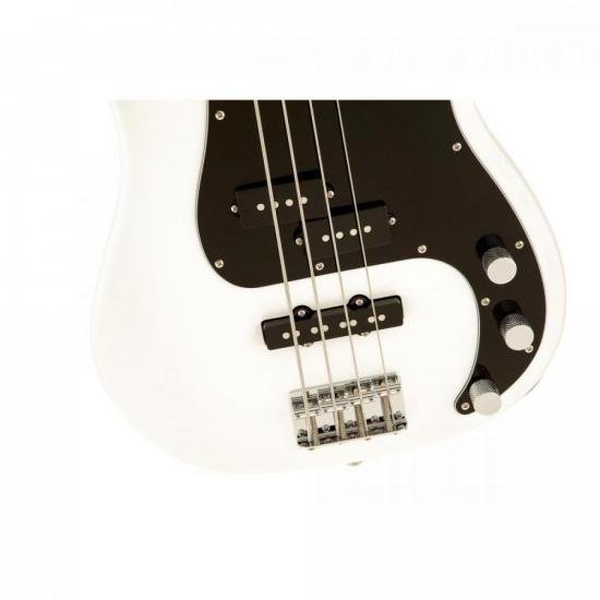Contrabaixo SQUIER Affinity Olympic White por 2.649,99 à vista no boleto/pix ou parcele em até 12x sem juros. Compre na loja Mundomax!