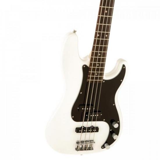 Contrabaixo SQUIER Affinity Olympic White por 2.649,99 à vista no boleto/pix ou parcele em até 12x sem juros. Compre na loja Mundomax!