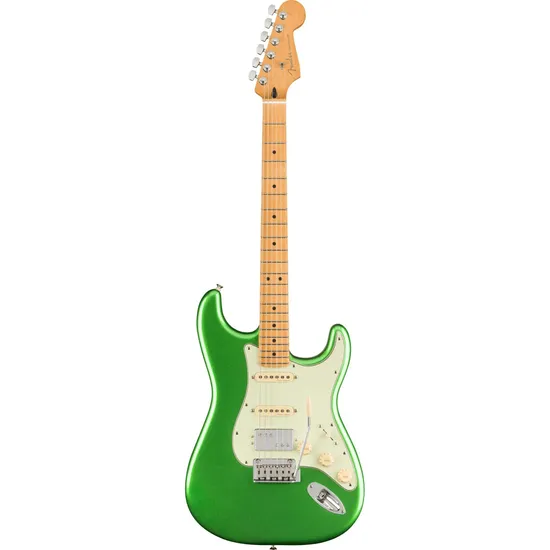 Guitarra Fender Stratocaster Player Plus HSS Cosmic Jade por 11.299,99 à vista no boleto/pix ou parcele em até 12x sem juros. Compre na loja Mundomax!