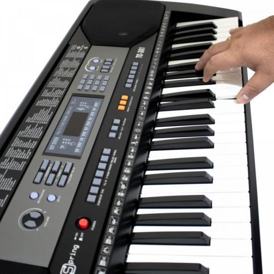 Teclado Digital SPRING TC-361 Preto por 1.139,99 à vista no boleto/pix ou parcele em até 12x sem juros. Compre na loja Mundomax!