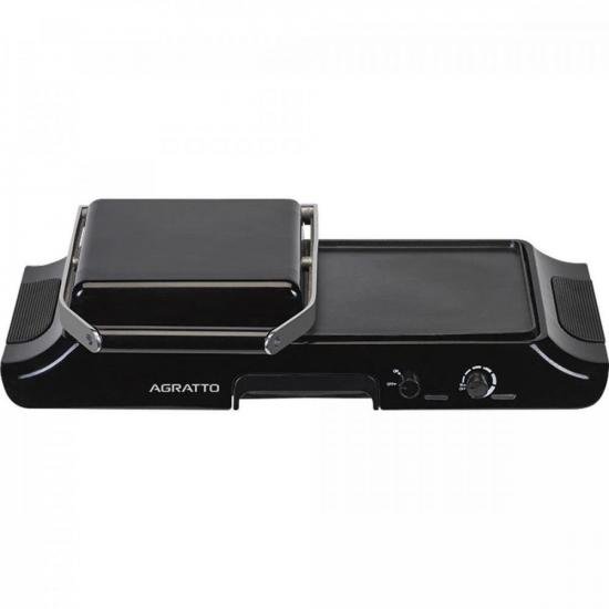 Grill Elétrico Duo com Prensa 220V MR CHEFF GDG AGRATTO por 313,90 à vista no boleto/pix ou parcele em até 10x sem juros. Compre na loja Mundomax!