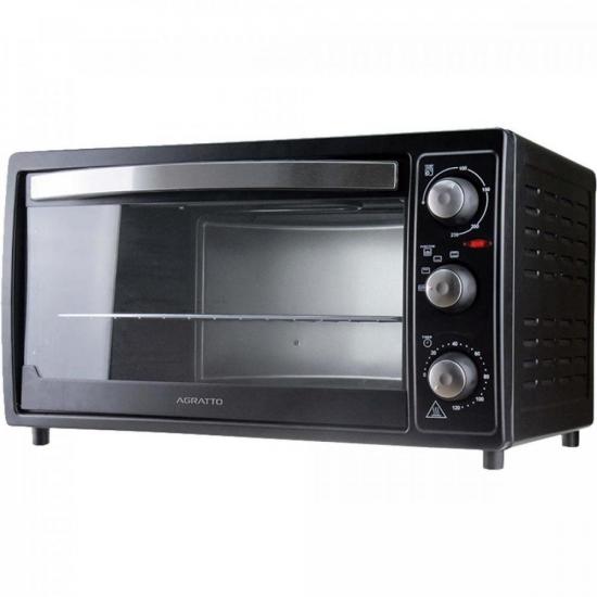 Forno Elétrico Agratto FE50 50 Litros 220v por 669,99 à vista no boleto/pix ou parcele em até 10x sem juros. Compre na loja Mundomax!