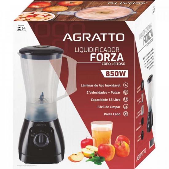 Liquidificador Agratto LQLF-02 Leitoso 850W Cristal 220v por 115,00 à vista no boleto/pix ou parcele em até 4x sem juros. Compre na loja Mundomax!