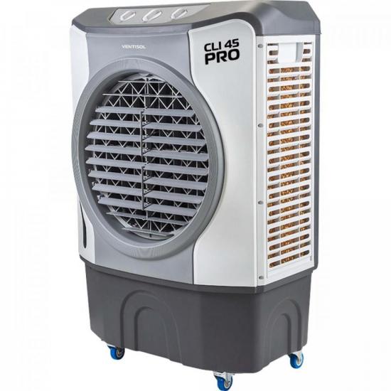 Climatizador 45 litros Evaporativo 210W 127V CLI PRO VENTISOL por 1.544,90 à vista no boleto/pix ou parcele em até 12x sem juros. Compre na loja Mundomax!