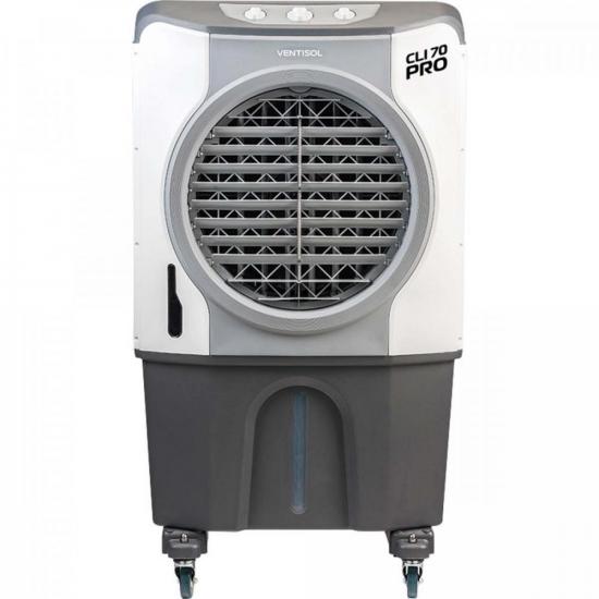Climatizador 70 litros Evaporativo 210W 127V CLI PRO VENTISOL por 1.886,90 à vista no boleto/pix ou parcele em até 12x sem juros. Compre na loja Mundomax!