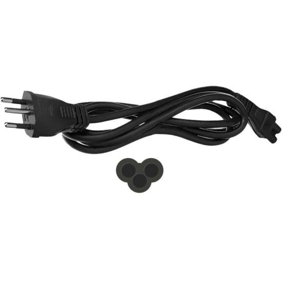 Cabo de Força Para Notebook 1,2M Preto Megatron por 15,00 à vista no boleto/pix ou parcele em até 1x sem juros. Compre na loja Mundomax!