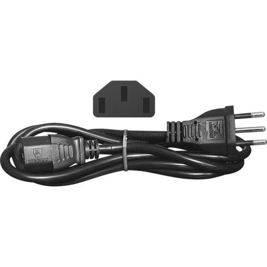 Cabo de Força Para Computador 1,8M Preto Megatron por 17,00 à vista no boleto/pix ou parcele em até 1x sem juros. Compre na loja Mundomax!