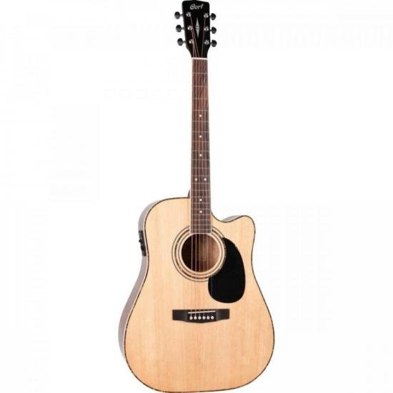 Violão Eletroacústico Cort Ad880ce Aço Natural Satin por 1.799,99 à vista no boleto/pix ou parcele em até 12x sem juros. Compre na loja Mundomax!