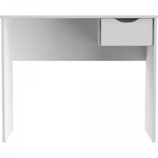 Mesa Multiuso c/ Gaveta COMPACT OFFICE Branca MULTIVISÃO por 207,90 à vista no boleto/pix ou parcele em até 8x sem juros. Compre na loja Mundomax!