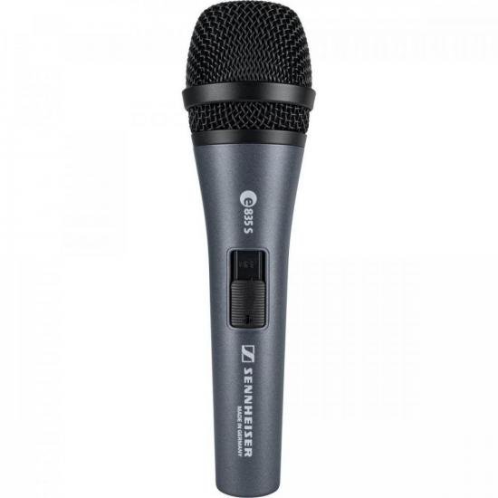 Microfone Sennheiser E835-S Dinâmico Cardioide (75788)