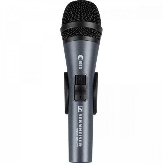 Microfone Sennheiser E835-S Dinâmico Cardioide por 931,00 à vista no boleto/pix ou parcele em até 10x sem juros. Compre na loja Mundomax!