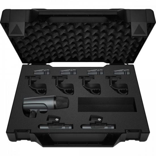 Kit de Microfone Para Bateria Sennheiser E600 Preto por 9.299,99 à vista no boleto/pix ou parcele em até 12x sem juros. Compre na loja Mundomax!