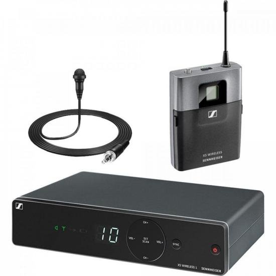 Microfone de Lapela Sennheiser XSW1-ME2-A Sem Fio por 4.277,00 à vista no boleto/pix ou parcele em até 12x sem juros. Compre na loja Mundomax!