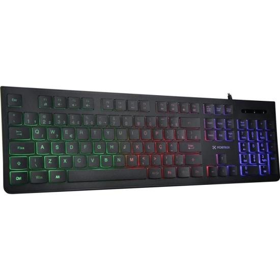 Teclado Gamer Multimídia Fortrek Black Eagle Preto por 82,69 à vista no boleto/pix ou parcele em até 3x sem juros. Compre na loja Fortrek!