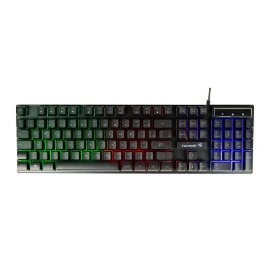 Teclado Gamer Multimidia Fortrek BlackFire New Preto (75857)
