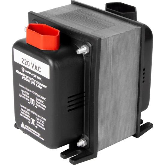 Autotrafo Universal Hayonik 2000VA V2 Lite por 250,00 à vista no boleto/pix ou parcele em até 10x sem juros. Compre na loja Mundomax!