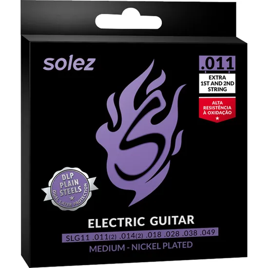 Encordoamento Guitarra SOLEZ SLG11 011 (75972)