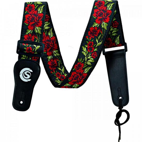 Correia Jacquard CUSTOM SOUND CSS2FL Vermelho por 93,90 à vista no boleto/pix ou parcele em até 3x sem juros. Compre na loja Mundomax!