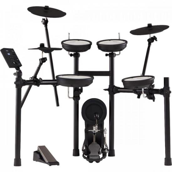 Bateria Eletrônica ROLAND TD07KV Preta por 11.999,00 à vista no boleto/pix ou parcele em até 12x sem juros. Compre na loja Mundomax!