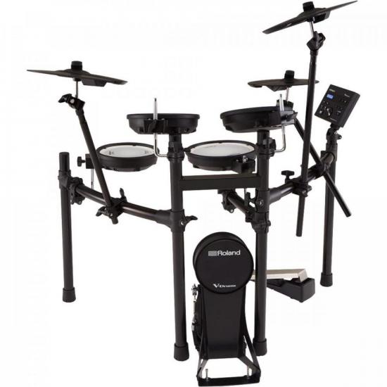 Bateria Eletrônica ROLAND TD07KV Preta por 11.999,00 à vista no boleto/pix ou parcele em até 12x sem juros. Compre na loja Mundomax!