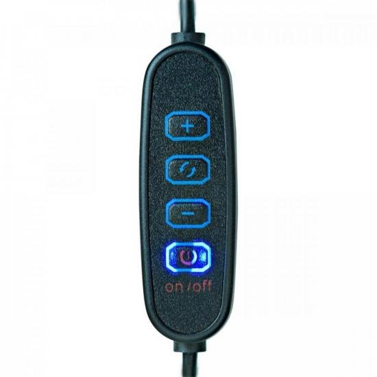 Ring Light CUSTOM SOUND CSRL26T 26 cm com Tripé Preto por 129,99 à vista no boleto/pix ou parcele em até 5x sem juros. Compre na loja Mundomax!