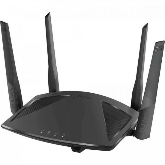 Roteador Wi-Fi AX1800 Gigabit 4 antenas DIR-X1860 D-LINK por 524,90 à vista no boleto/pix ou parcele em até 10x sem juros. Compre na loja Mundomax!