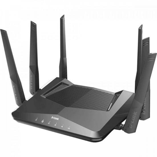 Roteador Wi-Fi AX5400 6 Antenas Gigabit DIR-X5460 D-LINK por 802,00 à vista no boleto/pix ou parcele em até 10x sem juros. Compre na loja Mundomax!