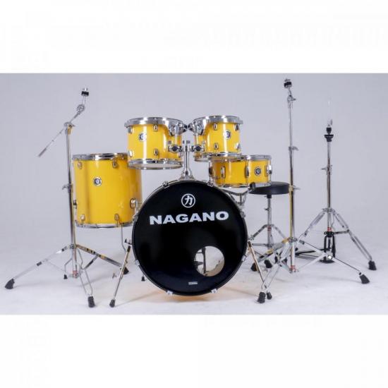 Bateria NAGANO Garage Fusion 20 YLR Yellow Racing por 3.849,90 à vista no boleto/pix ou parcele em até 12x sem juros. Compre na loja Mundomax!