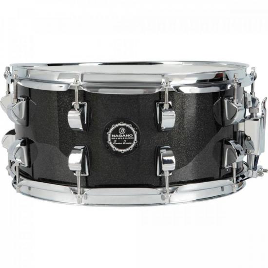 Caixa para Bateria NAGANO Classic Beat 14x6,5 EBS Ebony Sparple por 801,99 à vista no boleto/pix ou parcele em até 10x sem juros. Compre na loja Mundomax!