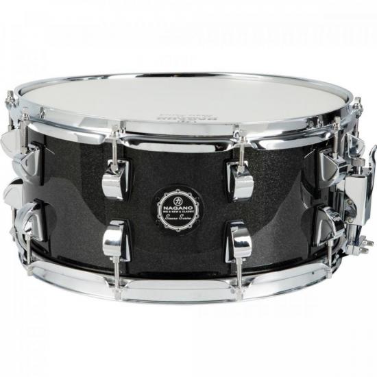 Caixa para Bateria NAGANO Classic Beat 14x6,5 EBS Ebony Sparple por 801,99 à vista no boleto/pix ou parcele em até 10x sem juros. Compre na loja Mundomax!
