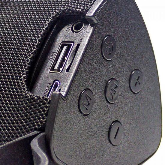 Caixa de Som Bluetooth Multimídia CS-M33BT Preta EXBOM por 74,90 à vista no boleto/pix ou parcele em até 2x sem juros. Compre na loja Mundomax!